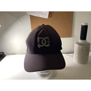 DC SHOES Hat Cap Men's Adjustable Grey W/Curved Brim